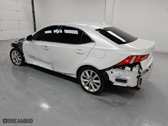 2015 Lexus IS 250 with VIN JTHBF1D22F5061675, listed as a Copart auction lot 83314834 with 117,639 mi miles and Salvage Title. Bid and sale history available at carsss.com. Image 2.