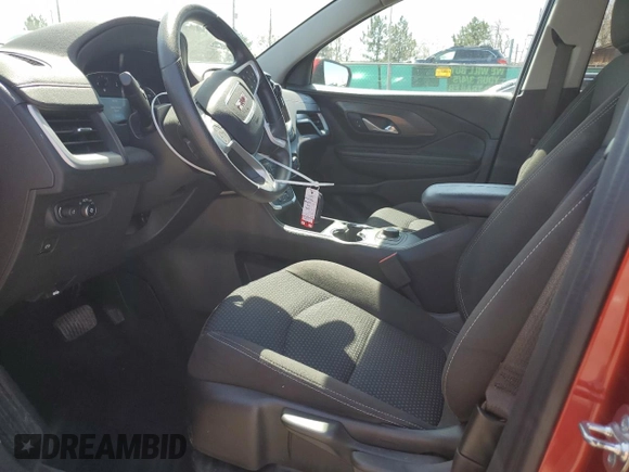 2024 GMC Terrain SLE with VIN 3GKALTEGXRL307375, listed as a Copart auction lot 52790335 with 22,995 mi miles and Salvage title. Bid and sale history available at DreamBid. Image 7.