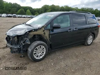 2016 Toyota Sienna XLE с VIN 5TDYK3DC7GS718980, выставлен на аукционе Copart как лот 56110295 с пробегом 125 740 миль миль и Чистый • Clean title. История ставок и продаж доступна на DreamBid. Изображение 1.