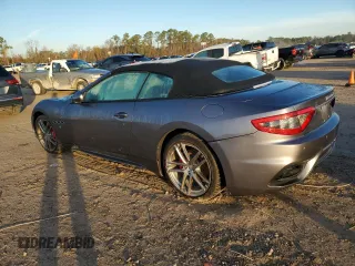 2019 Maserati GranTurismo Convertible Sport with VIN ZAM45VMAXK0345294, listed as a Copart auction lot 87827585 with 0 mi miles and Non Repairable. Bid and sale history available at carsss.com. Image 2.