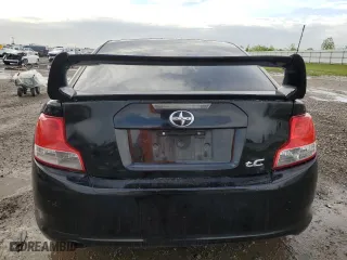 2012 Scion tC with VIN JTKJF5C77C3032710, listed as a Copart auction lot 50807945 with 0 mi miles and Salvage Title. Bid and sale history available at carsss.com. Image 6.
