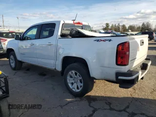 2022 Chevrolet Colorado 4WD LT with VIN 1GCGTCEN9N1284354, listed as a Copart auction lot 42411565 with 25,136 mi miles and Salvage Title. Bid and sale history available at carsss.com. Image 2.