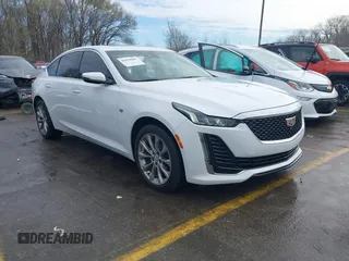 2021 Cadillac CT5 Premium Luxury with VIN 1G6DN5RW9M0147336, listed as a IAAI auction lot 41870067 with 36,112 mi miles and . Bid and sale history available at DreamBid. Image 1.