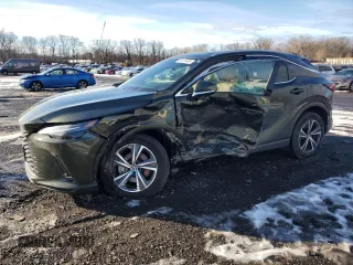 2024 Lexus RX with VIN 2T2BBMCA7RC041724, listed as a Copart auction lot 43319385 with 11,837 mi miles and Salvage Title. Bid and sale history available at carsss.com. Image 1.