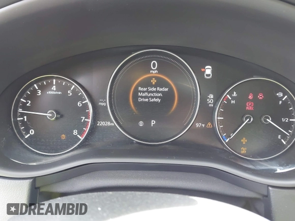 2023 Mazda CX-30 S Carbon Edition with VIN 3MVDMBCM3PM562447, listed as a IAAI auction lot 42174280 with 22,028 mi miles and . Bid and sale history available at DreamBid. Image 7.
