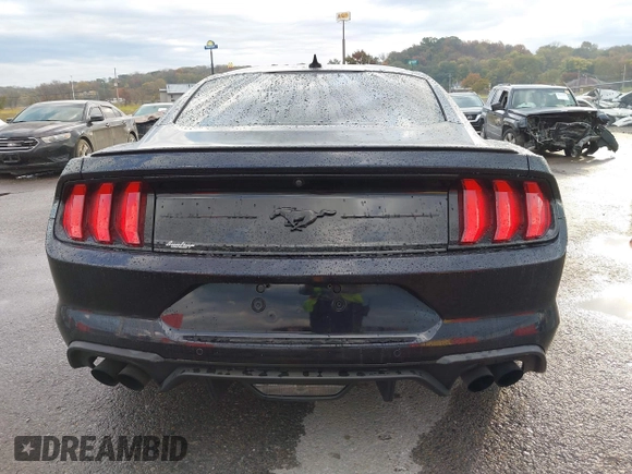 2021 Ford Mustang EcoBoost with VIN 1FA6P8TH7M5122830, listed as a IAAI auction lot 40668826 with 41,379 mi miles. Bid and sale history available at carsss.com. Image 16.