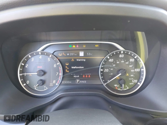 2021 Nissan Titan SV with VIN 1N6AA1EF2MN504611, listed as a IAAI auction lot 41469990 with 81,432 mi miles and . Bid and sale history available at DreamBid. Image 7.