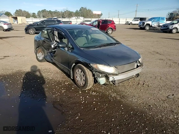 2010 Honda Civic Sdn DX-VP with VIN 19XFA1F34AE084458, listed as a Copart auction lot 48209195 with 169,921 mi miles and Salvage Title. Bid and sale history available at carsss.com. Image 11.