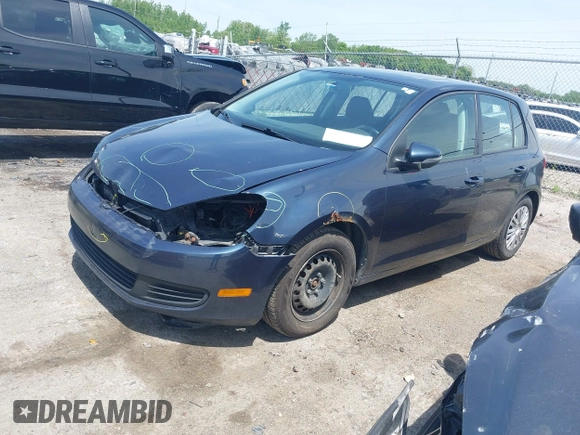 2013 Volkswagen Golf w/Conv with VIN WVWDB7AJ4DW024123, listed as a IAAI auction lot 42377166 with 154,000 mi miles and . Bid and sale history available at DreamBid. Image 2.