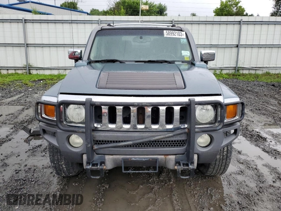 2006 Hummer H3 with VIN 5GTDN136068182763, listed as a Copart auction lot 81351774 with 198,247 mi miles and Non Repairable. Bid and sale history available at DreamBid. Image 5.