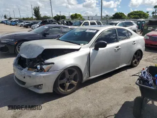 2007 Lexus IS 250 z VIN JTHBK262972036421, wystawiony jako Copart lot #60591305 z przebiegiem 155 395 mil mil oraz Szkoda całkowita • Salvage title. Historia ofert i sprzedaży dostępna na DreamBid. Obrazek 1.