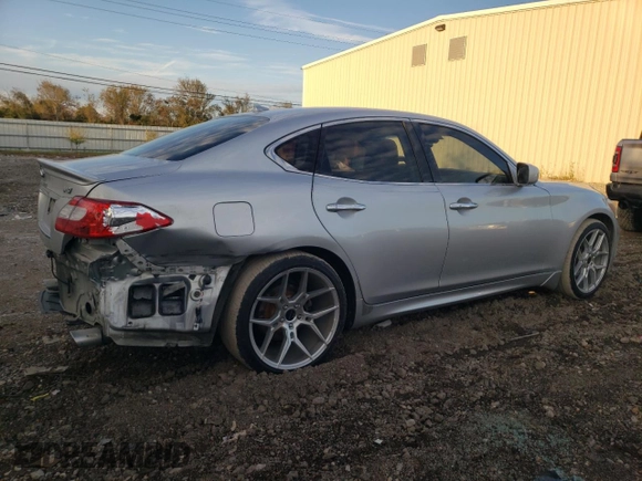 2012 Infiniti M37 with VIN JN1BY1AP7CM333444, listed as a Copart auction lot 83711914 with 162,277 mi miles and Salvage Title. Bid and sale history available at carsss.com. Image 3.