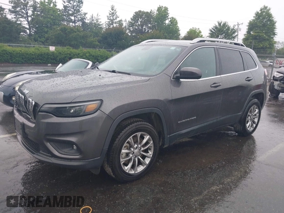 2019 Jeep Cherokee Latitude Plus with VIN 1C4PJMLB7KD195591, listed as a IAAI auction lot 42433607 with 58,370 mi miles and . Bid and sale history available at DreamBid. Image 2.