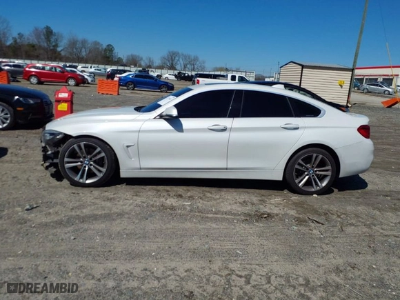 2019 BMW 4 Series 430i with VIN WBA4J1C50KBM14346, listed as a IAAI auction lot 41770469 with 87,026 mi miles. Bid and sale history available at carsss.com. Image 15.