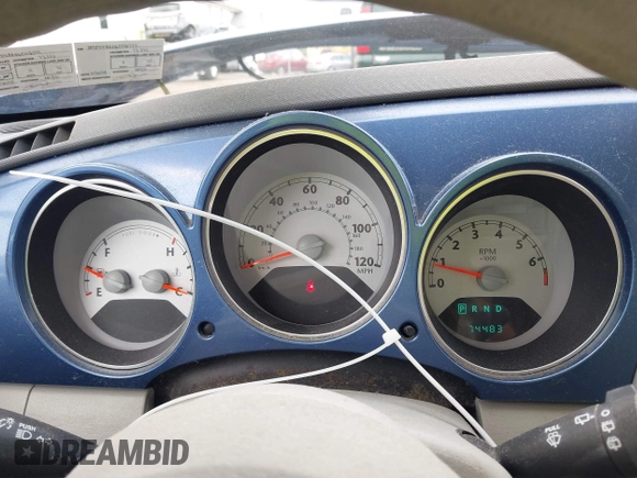 2006 Chrysler PT Cruiser z VIN 3A4FY48B06T216372, wystawiony jako IAAI lot #42399717 z przebiegiem 74 483 mil mil oraz . Historia ofert i sprzedaży dostępna na DreamBid. Obrazek 7.