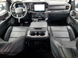 2024 Ford F-150 Raptor with VIN 1FTFW1RG6RFA18561, listed as a Copart auction lot 47472325 with 15,726 mi miles and Salvage Title. Bid and sale history available at DreamBid. Image 8.