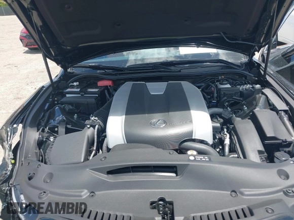 2025 Lexus IS 350 F Sport with VIN JTHBZ1B2XS5084514, listed as a IAAI auction lot 42125934 with 2,200 mi miles and . Bid and sale history available at DreamBid. Image 10.