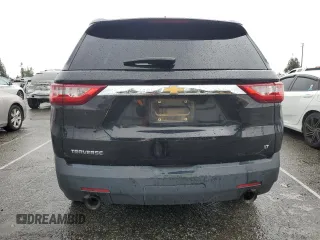 2018 Chevrolet Traverse LT Cloth with VIN 1GNERGKW1JJ249464, listed as a Copart auction lot 55763815 with 107,766 mi miles and Clean Title. Bid and sale history available at carsss.com. Image 6.