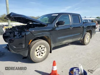 2025 Nissan Frontier S z VIN 1N6ED1EK5SN607296, wystawiony jako Copart lot #52597265 z przebiegiem 6 097 mil mil oraz Szkoda całkowita • Salvage title. Historia ofert i sprzedaży dostępna na DreamBid. Obrazek 1.