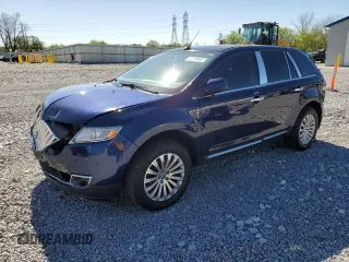 2011 Lincoln MKX z VIN 2LMDJ6JK3BBJ25562, wystawiony jako Copart lot #55248845 z przebiegiem 124 421 mil mil oraz Szkoda całkowita • Salvage title. Historia ofert i sprzedaży dostępna na DreamBid. Obrazek 1.
