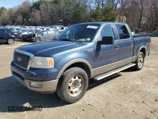2005 Ford F-150 XLT with VIN 1FTPW12595FB58076, listed as a Copart auction lot 52642105 with 102,646 mi miles and Clean Title. Bid and sale history available at carsss.com. Image 1.