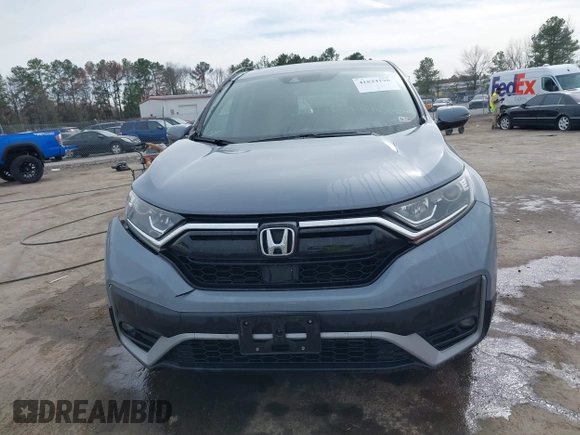 2021 Honda CR-V EX with VIN 2HKRW2H57MH618300, listed as a IAAI auction lot 41824198 with 134,892 mi miles. Bid and sale history available at carsss.com. Image 13.