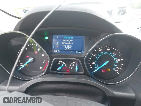 2015 Ford Escape SE z VIN 1FMCU0G73FUB10414, wystawiony jako IAAI lot #42173063 z przebiegiem 120 200 mil mil oraz . Historia ofert i sprzedaży dostępna na DreamBid. Obrazek 7.