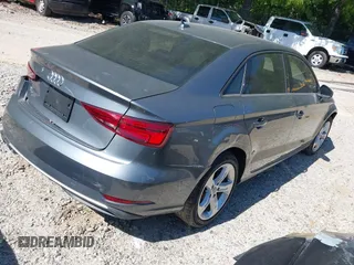 2018 Audi A3 Sedan Premium with VIN WAUAUGFF3J1044466, listed as a IAAI auction lot 41444684 with 47,327 mi miles. Bid and sale history available at carsss.com. Image 4.