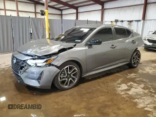2024 Nissan Sentra SR z VIN 3N1AB8DV1RY331274, wystawiony jako Copart lot #55467655 z przebiegiem 12 220 mil mil oraz Szkoda całkowita • Salvage title. Historia ofert i sprzedaży dostępna na DreamBid. Obrazek 1.