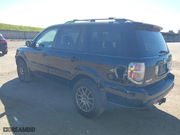 2006 Honda Pilot EX-L with VIN 2HKYF18596H512441, listed as a IAAI auction lot 41842107 with 248,844 mi miles. Bid and sale history available at carsss.com. Image 3.