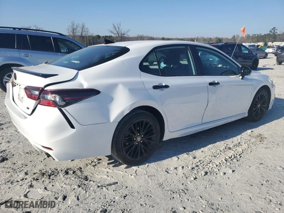 2021 Toyota Camry SE Nightshade with VIN 4T1T11AK1MU484321, listed as a Copart auction lot 47429245 with 38,193 mi miles and Salvage Title. Bid and sale history available at carsss.com. Image 3.