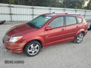 2005 Pontiac Vibe with VIN 5Y2SL63815Z450134, listed as a Copart auction lot 77166104 with 292,078 mi miles and Salvage Title. Bid and sale history available at carsss.com. Image 1.