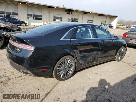 2016 Lincoln MKZ z VIN 3LN6L2J90GR613557, wystawiony jako Copart lot #48895725 z przebiegiem 101 515 mil mil oraz Szkoda całkowita • Salvage title. Historia ofert i sprzedaży dostępna na DreamBid. Obrazek 3.