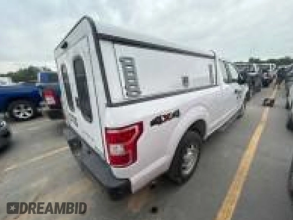 2019 Ford F-150 XL with VIN 1FTEX1EP0KKD65394, listed as a IAAI auction lot 42566918 with 123,769 mi miles and . Bid and sale history available at DreamBid. Image 46.