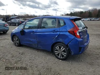 2017 Honda Fit EX-L with VIN 3HGGK5H80HM704757, listed as a Copart auction lot 80079734 with 53,397 mi miles and Salvage Title. Bid and sale history available at DreamBid. Image 2.