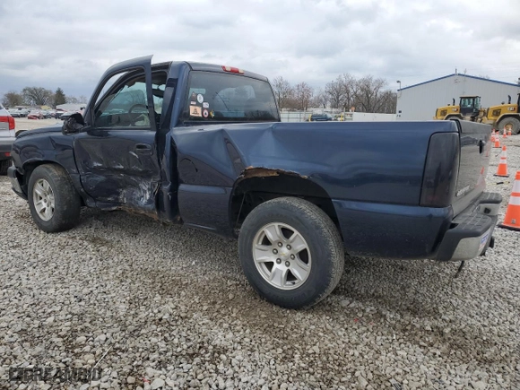 2006 Chevrolet Silverado 1500 Work Truck with VIN 3GCEC14X56G266385, listed as a Copart auction lot 49784505 with 0 mi miles and Salvage Title. Bid and sale history available at carsss.com. Image 2.