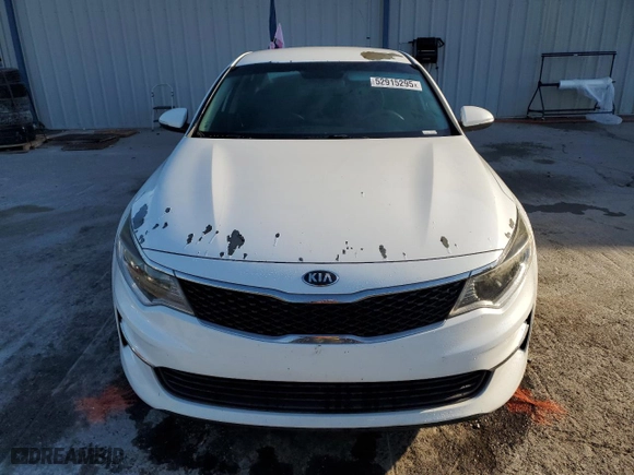 2016 Kia Optima LX with VIN 5XXGT4L37GG035923, listed as a Copart auction lot 52915295 with 158,265 mi miles and Salvage Title. Bid and sale history available at carsss.com. Image 5.