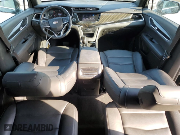 2020 Cadillac XT6 FWD Premium Luxury with VIN 1GYKPCRS2LZ183664, listed as a Copart auction lot 74754244 with 42,532 mi miles and Salvage Title. Bid and sale history available at carsss.com. Image 8.
