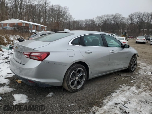 2020 Chevrolet Malibu LT with VIN 1G1ZD5ST3LF108199, listed as a Copart auction lot 88059865 with 70,545 mi miles and Salvage Title. Bid and sale history available at DreamBid. Image 3.