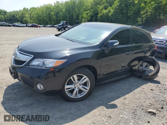 2014 Acura RDX Technology with VIN 5J8TB4H5XEL021234, listed as a Copart auction lot 58979175 with 122,369 mi miles and Salvage title. Bid and sale history available at DreamBid. Image 1.