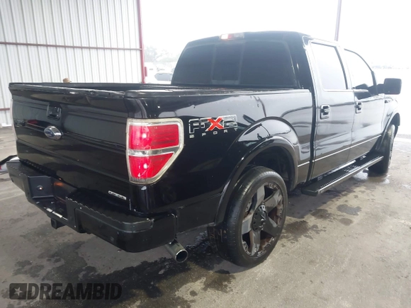 2011 Ford F-150 XL with VIN 1FTFW1CF5BKE08385, listed as a IAAI auction lot 41480201 with 206,566 mi miles. Bid and sale history available at carsss.com. Image 4.