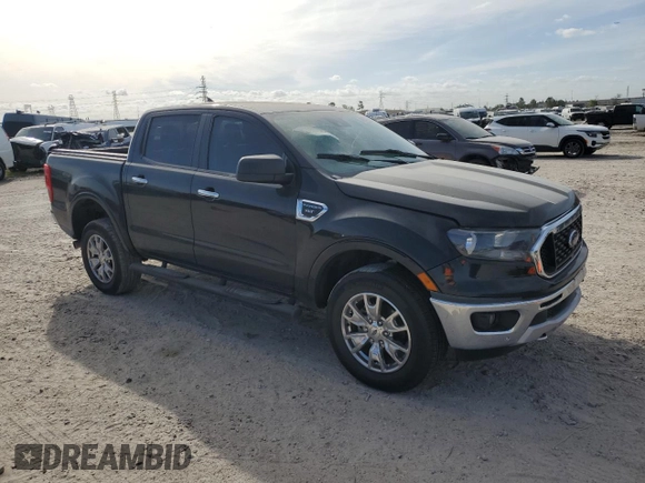 2019 Ford Ranger XL with VIN 1FTER4EH7KLA48971, listed as a Copart auction lot 49634255 with 44,370 mi miles and Salvage Title. Bid and sale history available at carsss.com. Image 4.
