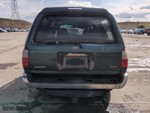 1998 Toyota 4Runner Limited with VIN JT3HN87R0W0163820, listed as a Copart auction lot 52324365 with 346,268 mi miles and Salvage Title. Bid and sale history available at carsss.com. Image 6.