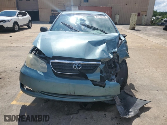 2006 Toyota Corolla CE with VIN 1NXBR32E66Z643376, listed as a Copart auction lot 59279665 with Not provided miles and Salvage title. Bid and sale history available at DreamBid. Image 5.