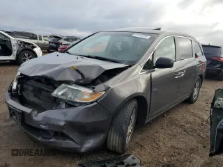 2011 Honda Odyssey EX-L with VIN 5FNRL5H65BB029311, listed as a Copart auction lot 81916724 with 184,034 mi miles and Salvage Title. Bid and sale history available at DreamBid. Image 1.