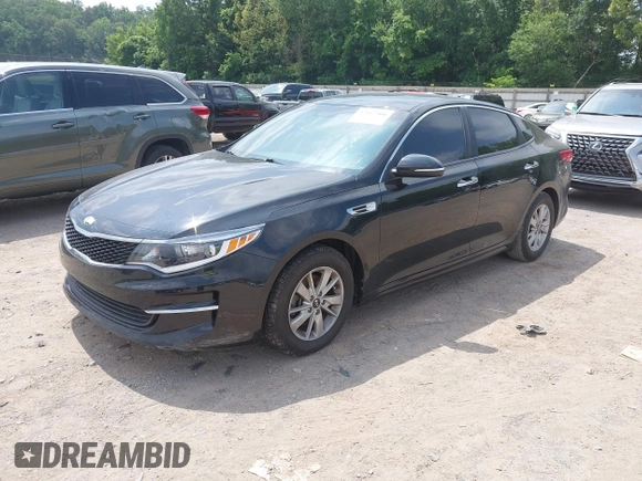 2018 Kia Optima LX with VIN 5XXGT4L35JG239062, listed as a IAAI auction lot 42457308 with 137,280 mi miles and . Bid and sale history available at DreamBid. Image 2.