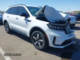 2023 Kia Sorento S with VIN 5XYRL4LC1PG214866, listed as a IAAI auction lot 41754839 with 24,166 mi miles and . Bid and sale history available at DreamBid. Image 1.