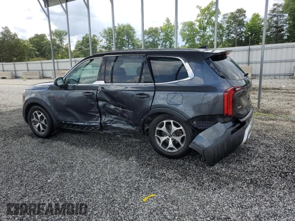 2021 Kia Telluride EX z VIN 5XYP3DHC4MG107788, wystawiony jako Copart lot #60875705 z przebiegiem 135 652 mil mil oraz Szkoda całkowita • Salvage title. Historia ofert i sprzedaży dostępna na DreamBid. Obrazek 2.