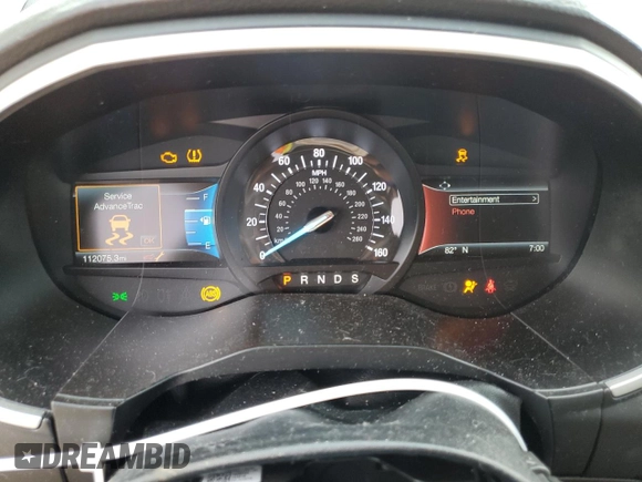 2019 Ford Edge SEL with VIN 2FMPK3J96KBC24295, listed as a Copart auction lot 59392235 with 112,075 mi miles and Salvage title. Bid and sale history available at DreamBid. Image 9.