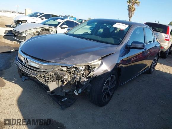 2016 Honda Accord Sedan EX with VIN 1HGCR2F70GA001447, listed as a IAAI auction lot 42017886 with 125,919 mi miles. Bid and sale history available at carsss.com. Image 18.